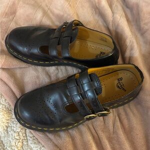 Dr. Martens Black Leather Mary Jane’s